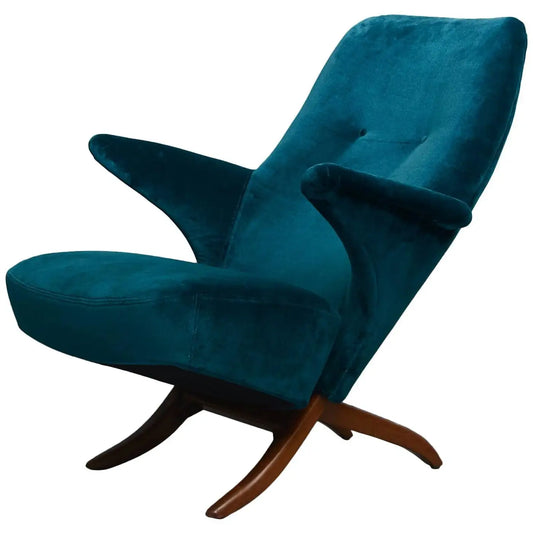 Professionele herstoffering voor een originele Theo Ruth Penguin Chair